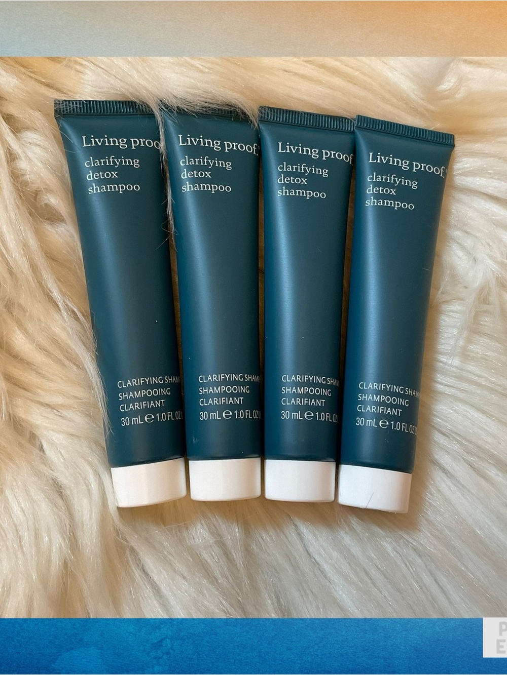 Living Proof Clarifying Detox Shampoo - New x4